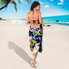 Pansy Pattern Print Design PS03 Sarong Pareo Wrap-JORJUNE.COM