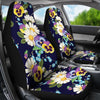 Pansy Pattern Print Design PS03 Universal Fit Car Seat Covers-JorJune