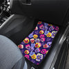 Pansy Pattern Print Design PS04 Car Floor Mats-JORJUNE.COM