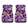 Pansy Pattern Print Design PS04 Car Floor Mats-JORJUNE.COM