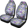 Pansy Pattern Print Design PS05 Universal Fit Car Seat Covers-JorJune