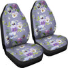 Pansy Pattern Print Design PS05 Universal Fit Car Seat Covers-JorJune