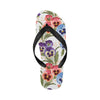 Pansy Pattern Print Design PS06 Flip Flops-JorJune