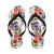 Pansy Pattern Print Design PS06 Flip Flops-JorJune