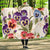 Pansy Pattern Print Design PS06 Hooded Blanket-JORJUNE.COM