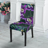 Pansy Pattern Print Design PS07 Dining Chair Slipcover-JORJUNE.COM