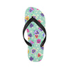 Pansy Pattern Print Design PS08 Flip Flops-JorJune