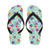 Pansy Pattern Print Design PS08 Flip Flops-JorJune