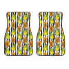 Papaya Pattern Print Design PP01 Car Floor Mats-JORJUNE.COM