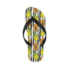 Papaya Pattern Print Design PP01 Flip Flops-JorJune