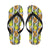 Papaya Pattern Print Design PP01 Flip Flops-JorJune