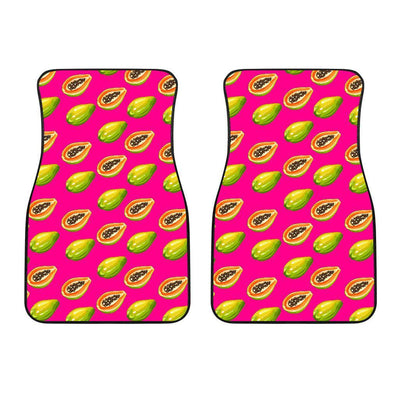 Papaya Pattern Print Design PP02 Car Floor Mats-JORJUNE.COM