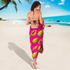 Papaya Pattern Print Design PP02 Sarong Pareo Wrap-JORJUNE.COM