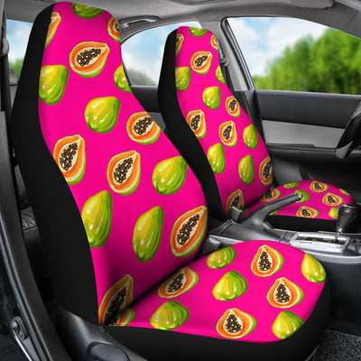 Papaya Pattern Print Design PP02 Universal Fit Car Seat Covers-JorJune