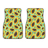 Papaya Pattern Print Design PP03 Car Floor Mats-JORJUNE.COM