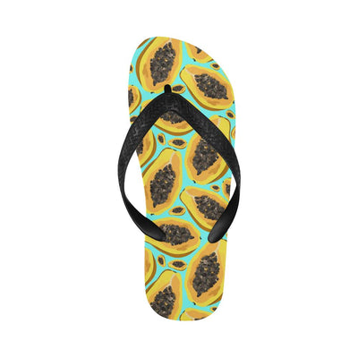 Papaya Pattern Print Design PP03 Flip Flops-JorJune