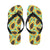 Papaya Pattern Print Design PP03 Flip Flops-JorJune