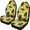 Papaya Pattern Print Design PP03 Universal Fit Car Seat Covers-JorJune