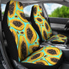 Papaya Pattern Print Design PP03 Universal Fit Car Seat Covers-JorJune