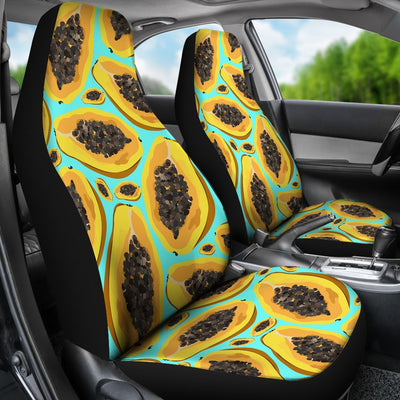 Papaya Pattern Print Design PP03 Universal Fit Car Seat Covers-JorJune