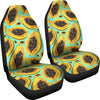 Papaya Pattern Print Design PP03 Universal Fit Car Seat Covers-JorJune