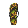 Papaya Pattern Print Design PP04 Flip Flops-JorJune