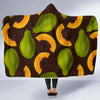 Papaya Pattern Print Design PP04 Hooded Blanket-JORJUNE.COM