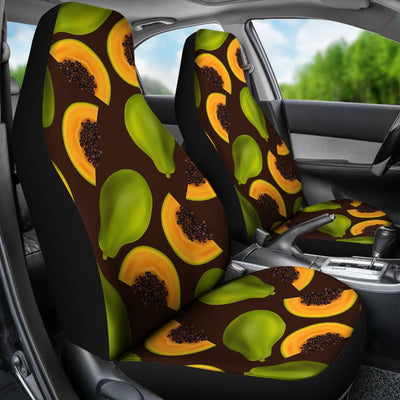 Papaya Pattern Print Design PP04 Universal Fit Car Seat Covers-JorJune