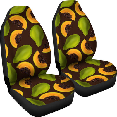 Papaya Pattern Print Design PP04 Universal Fit Car Seat Covers-JorJune