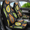 Papaya Pattern Print Design PP05 Universal Fit Car Seat Covers-JorJune