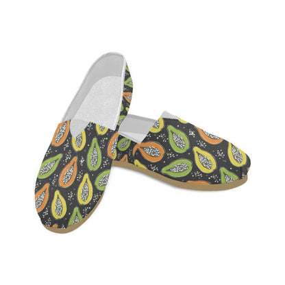 Papaya Pattern Print Design PP05 Women Casual Shoes-JorJune.com