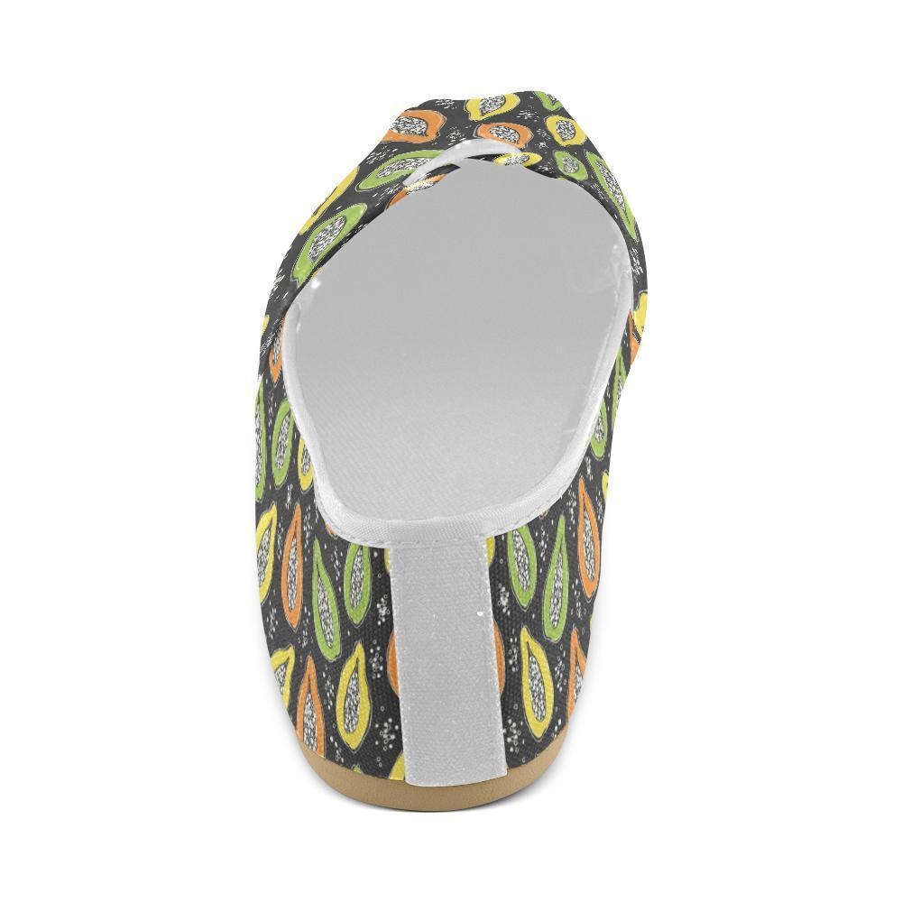 Papaya Pattern Print Design PP05 Women Casual Shoes-JorJune.com