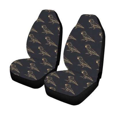 Parakeet Pattern Print Design A04 Car Seat Covers (Set of 2)-JORJUNE.COM