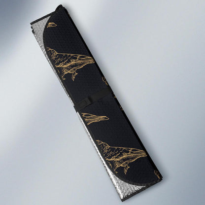 Parakeet Pattern Print Design A04 Car Sun Shades-JORJUNE.COM