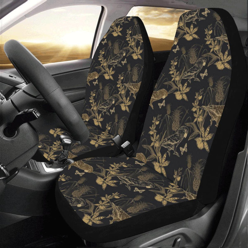 Parakeet Pattern Print Design A05 Car Seat Covers (Set of 2)-JORJUNE.COM