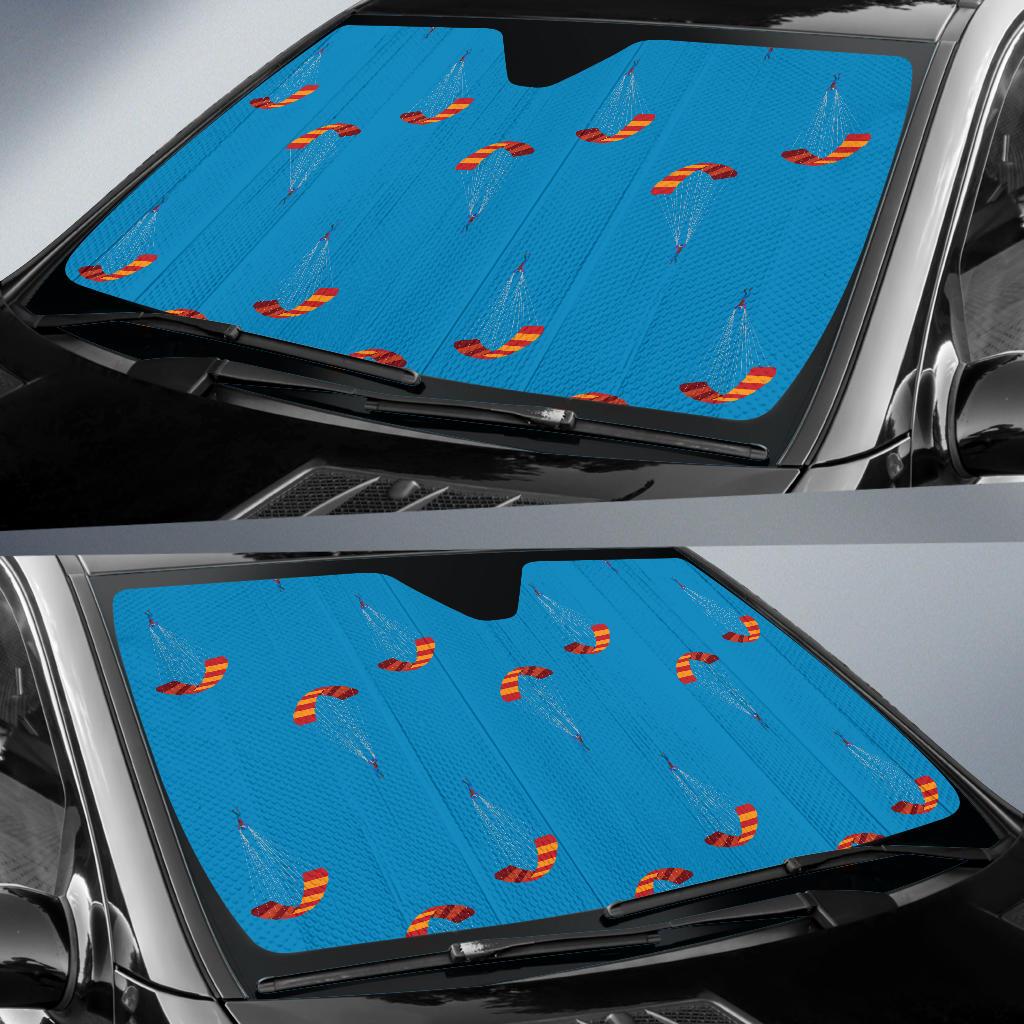Paratrooper Pattern Print Design A01 Car Sun Shades-JORJUNE.COM