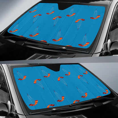 Paratrooper Pattern Print Design A01 Car Sun Shades-JORJUNE.COM