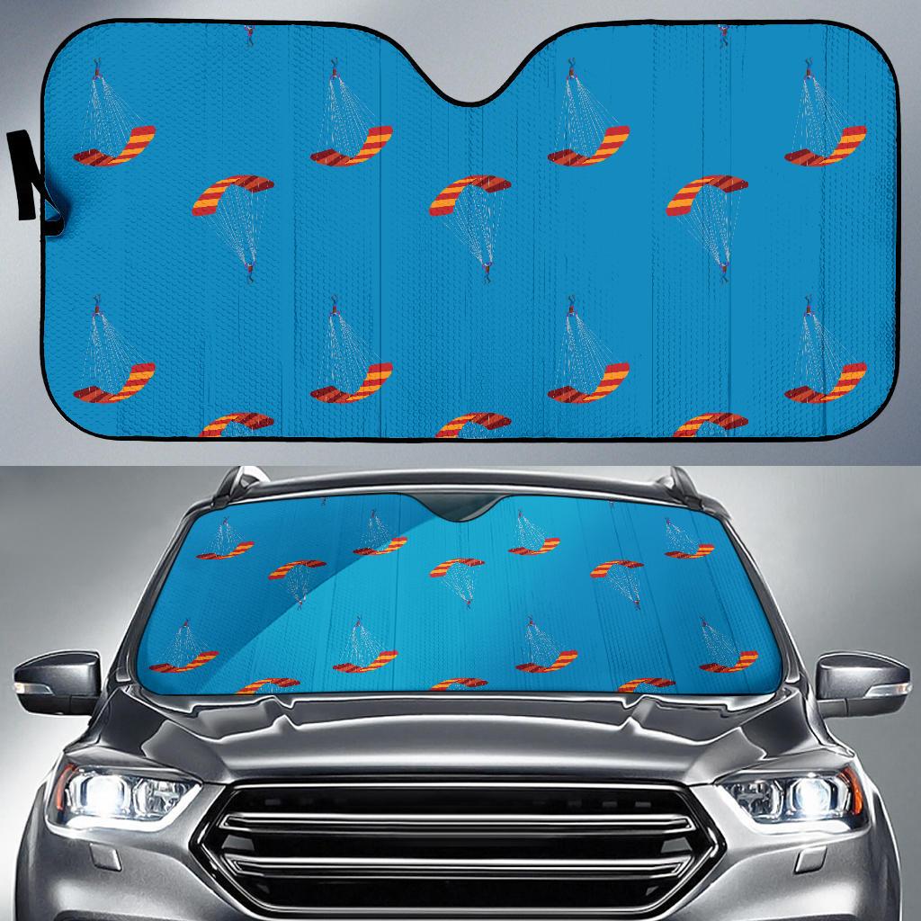 Paratrooper Pattern Print Design A01 Car Sun Shades-JORJUNE.COM