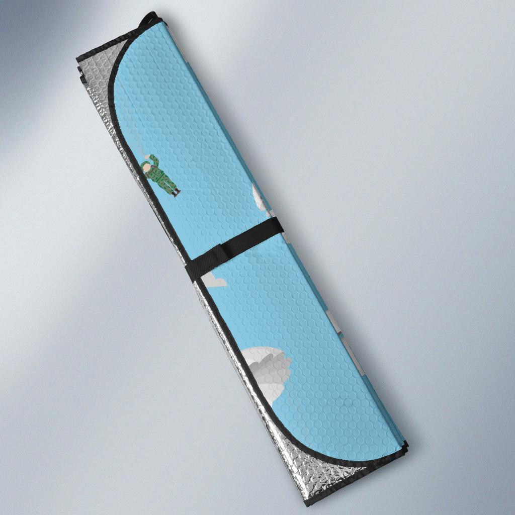 Paratrooper Pattern Print Design A02 Car Sun Shades-JORJUNE.COM