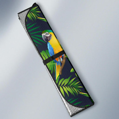 Parrot Pattern Print Design A03 Car Sun Shades-JORJUNE.COM