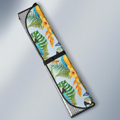 Parrot Pattern Print Design A04 Car Sun Shades-JORJUNE.COM
