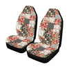 Patchwork Flower Pattern Print Design 03 Car Seat Covers (Set of 2)-JORJUNE.COM