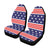 Patriotic Pattern Print Design A04 Car Seat Covers (Set of 2)-JORJUNE.COM