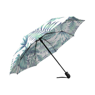Pattern Tropical Palm Automatic Foldable Umbrella