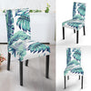 Pattern Tropical Palm Leaves Dining Chair Slipcover-JORJUNE.COM