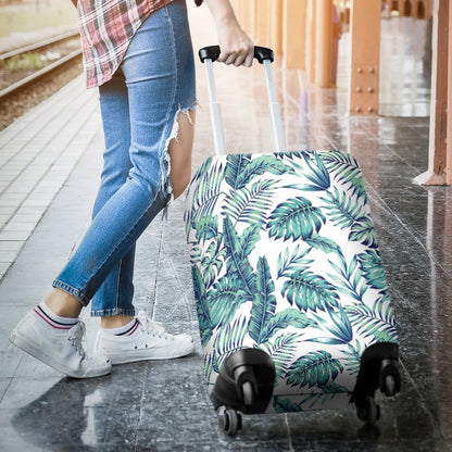 Pattern Tropical Palm Leaves Luggage Protective Cover
