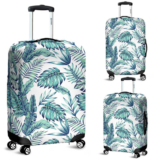 Pattern Tropical Palm Leaves Luggage Protective Cover