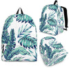 Pattern Tropical Palm Leaves Premium Backpack