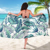 Pattern Tropical Palm Leaves Sarong Pareo Wrap