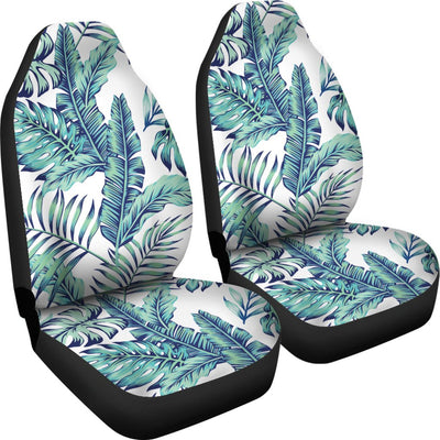 Pattern Tropical Palm Leaves Universal Fit Car Seat Covers